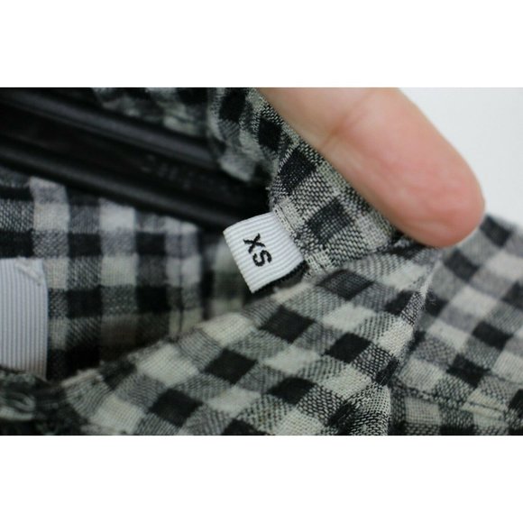 Ch. Chapter Mens XS Check Collared Button Up Shirt M732 - Picture 4 of 6